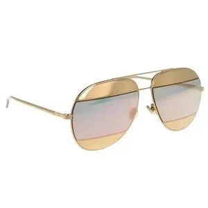 Dior | Accessories | Christian Dior Cd Mirrored Split Gold  display picture 3